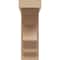 Ekena Millwork 4"W x 8"D x 12"H Classic Sheridan Rough Cedar Woodgrain TimberThane Corbel, Primed Tan CORUR04X08X12SHERCPR - alternate 2